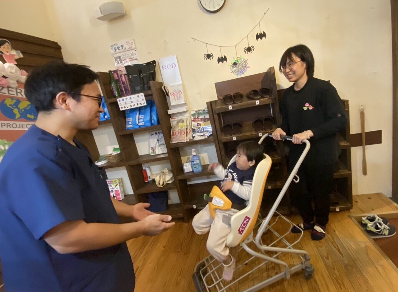 お子様連れ歓迎!ベビーカーOK